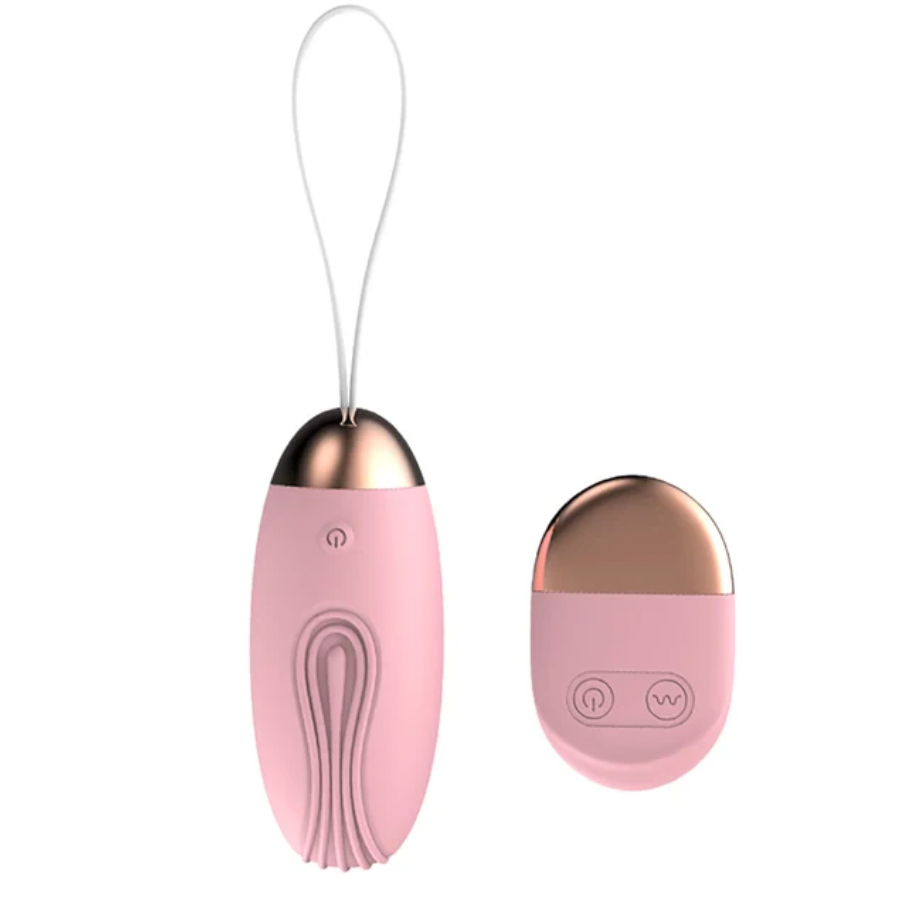 Couples vibrating egg with remote